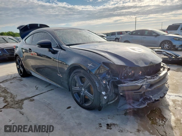 2018 Lexus RC 300 with VIN JTHHA5BCXJ5007982, listed as a Copart auction lot 61306655 with 104,065 mi miles and Salvage title. Bid and sale history available at DreamBid. Image 4.
