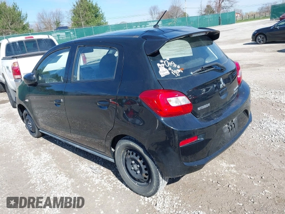 2017 Mitsubishi Mirage ES z VIN ML32A3HJ1HH009665, wystawiony jako IAAI lot #41871902 z przebiegiem 72 312 mil mil oraz . Historia ofert i sprzedaży dostępna na DreamBid. Obrazek 3.