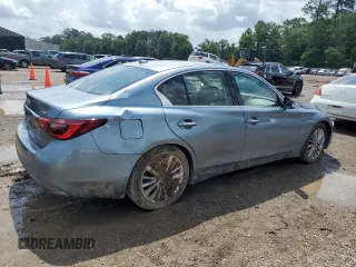 2020 Infiniti Q50 Luxe z VIN JN1EV7AP0LM207550, wystawiony jako Copart lot #54561625 z przebiegiem 103 591 mil mil oraz Szkoda całkowita • Salvage title. Historia ofert i sprzedaży dostępna na DreamBid. Obrazek 3.
