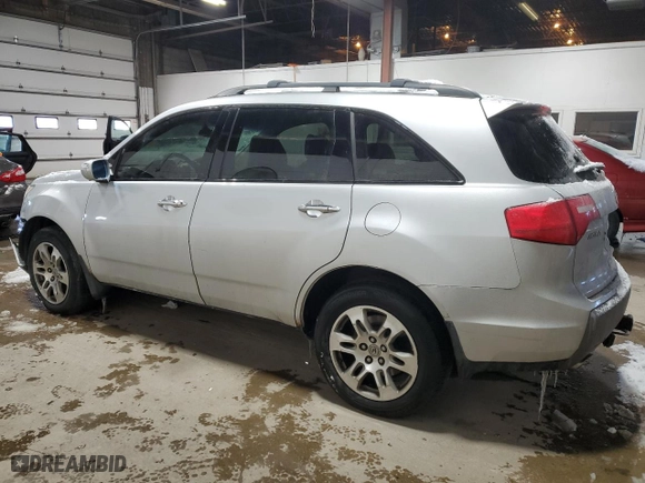 2007 Acura MDX Tech Pkg with VIN 2HNYD28367H552569, listed as a Copart auction lot 44710455 with 0 mi miles and Salvage Title. Bid and sale history available at carsss.com. Image 2.