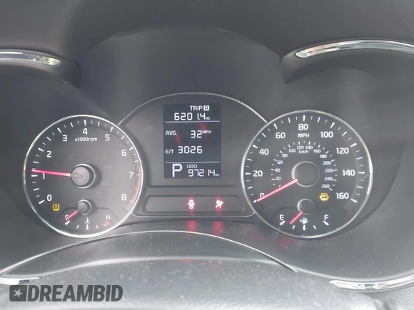 2015 Kia Forte LX with VIN KNAFK4A69F5388109, listed as a IAAI auction lot 41613274 with 97,214 mi miles. Bid and sale history available at carsss.com. Image 7.