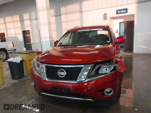 2016 Nissan Pathfinder Platinum z VIN 5N1AR2MM1GC617754, wystawiony jako IAAI lot #41387899 z przebiegiem 105 936 mil mil oraz . Historia ofert i sprzedaży dostępna na DreamBid. Obrazek 12.