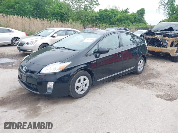 2011 Toyota Prius I with VIN JTDKN3DU7B1375308, listed as a IAAI auction lot 42175054 with 146,975 mi miles. Bid and sale history available at carsss.com. Image 17.