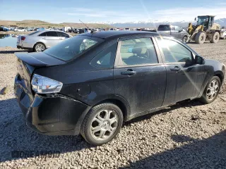 2009 Ford Focus SES with VIN 1FAHP36N39W219084, listed as a Copart auction lot 50390915 with 0 mi miles and Salvage Title. Bid and sale history available at carsss.com. Image 3.