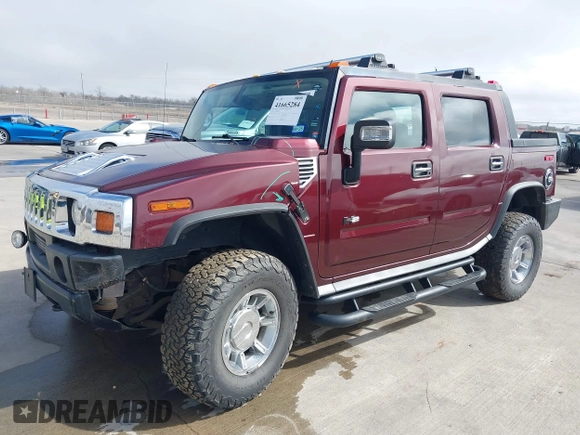 2006 Hummer H2 with VIN 5GRGN22U66H104237, listed as a IAAI auction lot 41665284 with 61,984 mi miles. Bid and sale history available at carsss.com. Image 17.