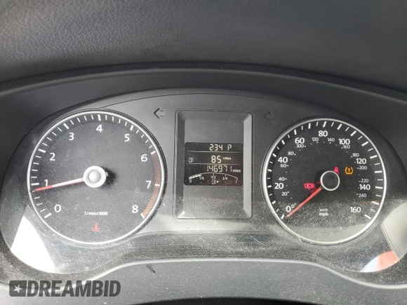 2013 Volkswagen Jetta SE with VIN 3VWDX7AJ7DM443971, listed as a Copart auction lot 52311685 with 146,971 mi miles and Clean title. Bid and sale history available at DreamBid. Image 9.