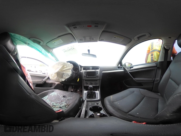 2015 Volkswagen Golf SEL z VIN 3VWRA7AU0FM077582, wystawiony jako IAAI lot #42261201 z przebiegiem 103 745 mil mil oraz . Historia ofert i sprzedaży dostępna na DreamBid. Obrazek 19.