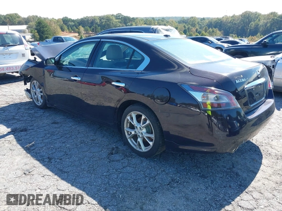 2012 Nissan Maxima SV с VIN 1N4AA5AP9CC853001, выставлен на аукционе IAAI как лот 37522786 с пробегом Не указан миль и . История ставок и продаж доступна на DreamBid. Изображение 3.