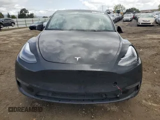 2022 Tesla Model Y Performance with VIN 7SAYGDEF1NF404133, listed as a Copart auction lot 51108165 with 44,102 mi miles and Salvage Title. Bid and sale history available at DreamBid. Image 5.