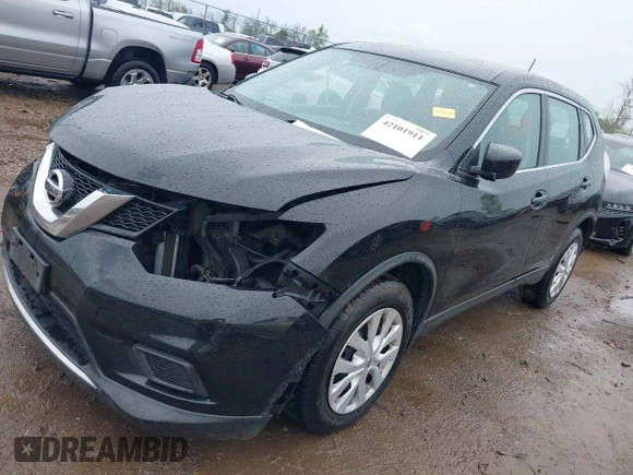 2016 Nissan Rogue SV with VIN KNMAT2MV7GP630919, listed as a IAAI auction lot 42101911 with 89,134 mi miles. Bid and sale history available at carsss.com. Image 2.