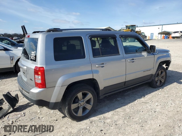 2017 Jeep Patriot Sport SE with VIN 1C4NJPBA5HD189461, listed as a Copart auction lot 45427605 with 24,644 mi miles and Salvage Title. Bid and sale history available at carsss.com. Image 3.