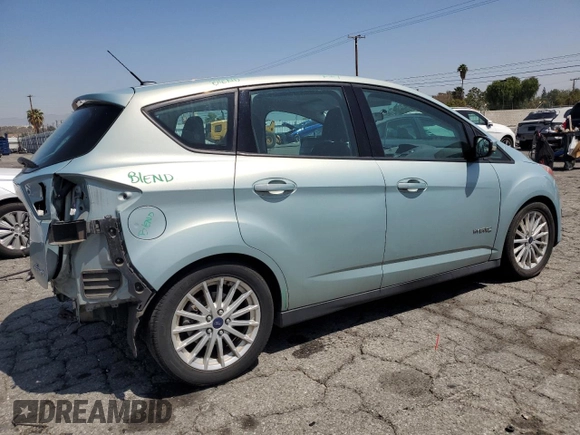2013 Ford C-Max SE with VIN 1FADP5AU5DL539137, listed as a Copart auction lot 54687445 with 134,418 mi miles and Salvage Title. Bid and sale history available at carsss.com. Image 3.