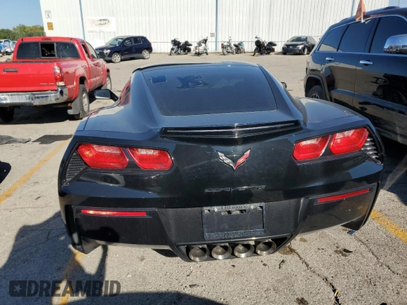 2018 Chevrolet Corvette 1LT with VIN 1G1YB2D7XJ5103391, listed as a Copart auction lot 69462814 with 35,323 mi miles and Clean Title. Bid and sale history available at carsss.com. Image 6.