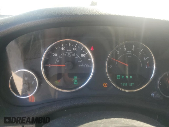 2018 Jeep Wrangler JK Unlimited Sport S with VIN 1C4BJWDG4JL810926, listed as a Copart auction lot 72987394 with 72,213 mi miles and Salvage Title. Bid and sale history available at carsss.com. Image 9.