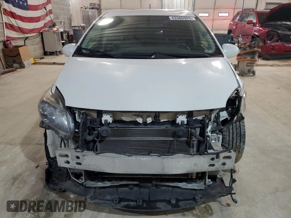 2012 Toyota Prius One with VIN JTDKN3DUXC5519864, listed as a Copart auction lot 43366925 with 209,021 mi miles and Salvage Title. Bid and sale history available at carsss.com. Image 5.