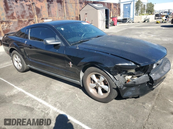 2008 Ford Mustang Deluxe with VIN 1ZVHT80N185141787, listed as a Copart auction lot 46249105 with 246,527 mi miles and Salvage title. Bid and sale history available at DreamBid. Image 4.