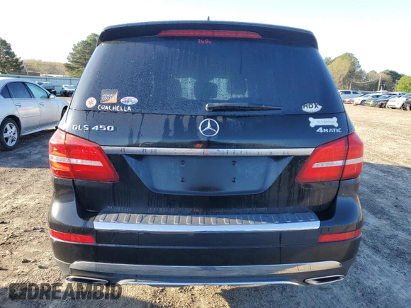 2017 Mercedes-Benz GLS 450 with VIN 4JGDF6EE1HA868744, listed as a Copart auction lot 48612144 with 78,413 mi miles and . Bid and sale history available at DreamBid. Image 6.