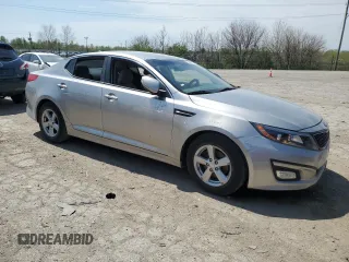 2015 Kia Optima LX with VIN 5XXGM4A77FG474072, listed as a Copart auction lot 53845125 with 130,356 mi miles and Salvage Title. Bid and sale history available at DreamBid. Image 4.