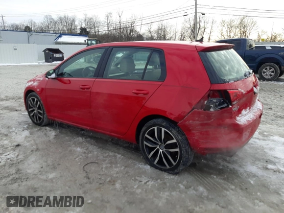 2015 Volkswagen Golf TSI SEL with VIN 3VW217AU2FM083840, listed as a Copart auction lot 45018625 with 111,778 mi miles and Salvage title. Bid and sale history available at DreamBid. Image 2.