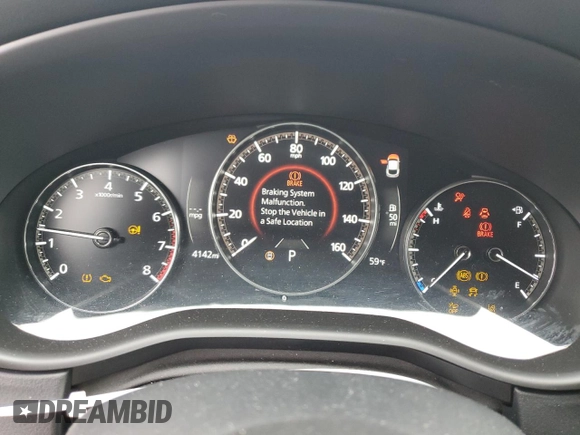 2024 Mazda CX-30 S Select Sport with VIN 3MVDMBBM2RM660521, listed as a Copart auction lot 48143035 with 4,142 mi miles and Salvage Title. Bid and sale history available at DreamBid. Image 9.
