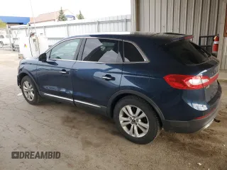 2017 Lincoln MKX Premiere with VIN 2LMPJ6JR5HBL21862, listed as a Copart auction lot 54555785 with 111,055 mi miles and Salvage title. Bid and sale history available at DreamBid. Image 2.