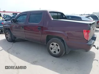 2009 Honda Ridgeline RT with VIN 5FPYK16239B109716, listed as a IAAI auction lot 42068772 with 206,649 mi miles. Bid and sale history available at carsss.com. Image 3.