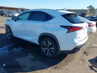 2018 Lexus NX 300 with VIN JTJBARBZ9J2176621, listed as a IAAI auction lot 41403767 with 99,220 mi miles and . Bid and sale history available at DreamBid. Image 3.