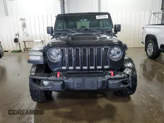 2018 Jeep Wrangler Unlimited Rubicon z VIN 1C4HJXFG4JW176917, wystawiony jako Copart lot #50387035 z przebiegiem 112 687 mil mil oraz Czysty tytuł • Clean title. Historia ofert i sprzedaży dostępna na DreamBid. Obrazek 5.