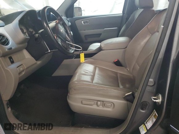 2012 Honda Pilot EX-L with VIN 5FNYF4H72CB063889, listed as a Copart auction lot 42989735 with 165,264 mi miles and Salvage title. Bid and sale history available at DreamBid. Image 7.