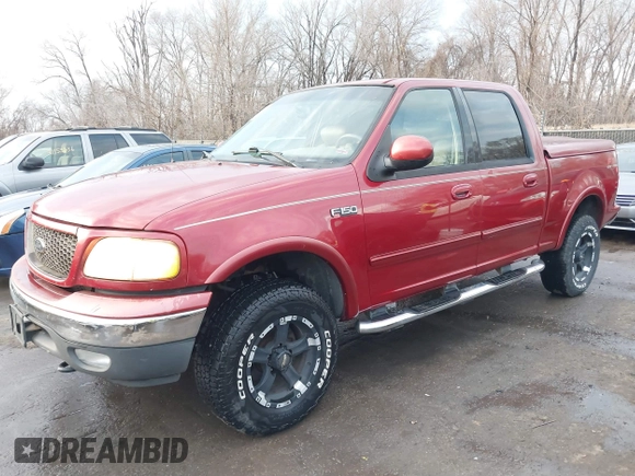 2003 Ford F-150 XLT with VIN 1FTRW08L33KC93082, listed as a IAAI auction lot 41157260 with 240,481 mi miles. Bid and sale history available at carsss.com. Image 17.