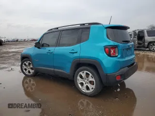 2020 Jeep Renegade Limited with VIN ZACNJAD13LPL76389, listed as a Copart auction lot 51332965 with 62,103 mi miles and Salvage title. Bid and sale history available at DreamBid. Image 2.