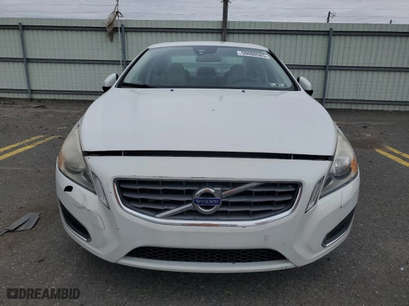 2013 Volvo S60 T5 Premier with VIN YV1612FS5D2218760, listed as a Copart auction lot 50080505 with 99,507 mi miles and Salvage Title. Bid and sale history available at carsss.com. Image 5.
