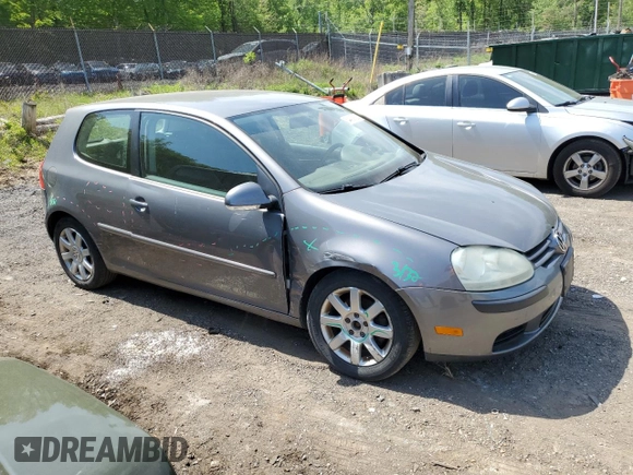 2008 Volkswagen Rabbit S with VIN WVWBA71K18W242609, listed as a Copart auction lot 54439135 with 206,083 mi miles and Salvage title. Bid and sale history available at DreamBid. Image 4.