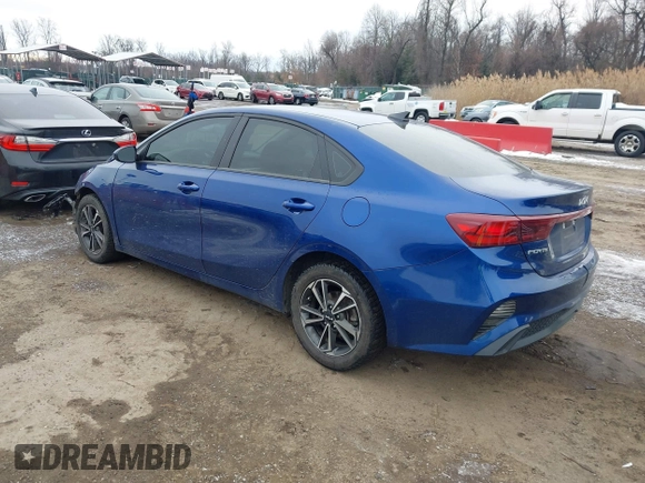 2022 Kia Forte LXS with VIN 3KPF24AD6NE428098, listed as a IAAI auction lot 41340085 with 45,191 mi miles and . Bid and sale history available at DreamBid. Image 3.