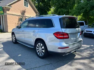 2017 Mercedes-Benz GLS 450 with VIN 4JGDF6EEXHA778377, listed as a Copart auction lot 56806874 with 119,428 mi miles and . Bid and sale history available at DreamBid. Image 3.