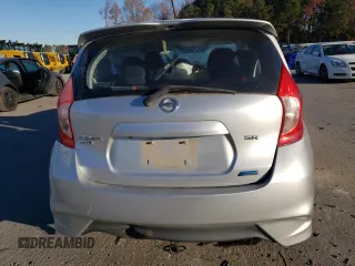 2015 Nissan Note SR with VIN 3N1CE2CP9FL366119, listed as a Copart auction lot 84079564 with Not provided miles and Salvage title. Bid and sale history available at DreamBid. Image 6.