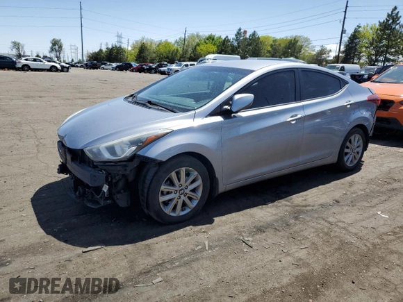 2015 Hyundai Elantra SE with VIN 5NPDH4AE1FH557037, listed as a Copart auction lot 53345894 with 118,029 mi miles and Non repairable. Bid and sale history available at DreamBid. Image 1.
