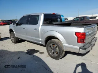 2019 Ford F-150 XL with VIN 1FTEW1E45KFB43127, listed as a Copart auction lot 50134345 with 194,396 mi miles and Salvage Title. Bid and sale history available at DreamBid. Image 2.