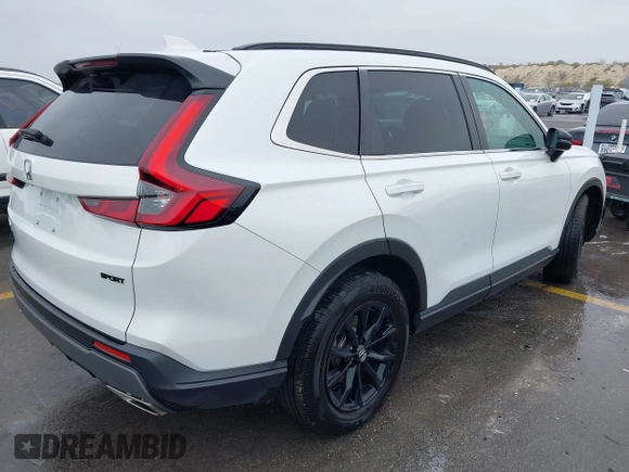 2024 Honda CR-V Sport with VIN 7FARS5H5XRE007412, listed as a IAAI auction lot 41419578 with 13,540 mi miles and . Bid and sale history available at DreamBid. Image 4.