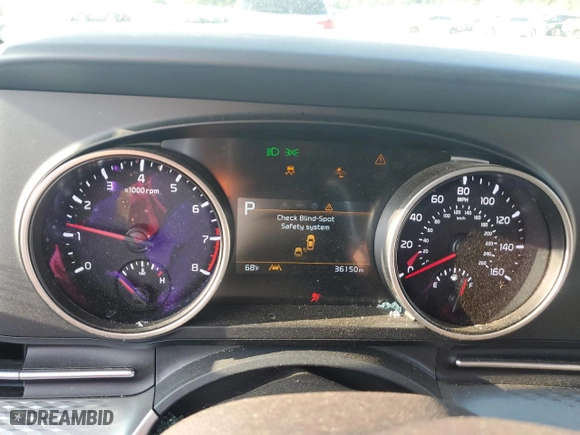 2022 Kia Carnival LXS with VIN KNDNB4H34N6156715, listed as a Copart auction lot 69303034 with 36,150 mi miles and Salvage Title. Bid and sale history available at carsss.com. Image 9.