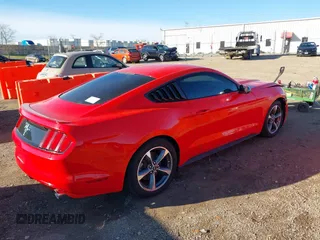 2016 Ford Mustang V6 with VIN 1FA6P8AM9G5266237, listed as a IAAI auction lot 40748318 with 72,607 mi miles and . Bid and sale history available at carsss.com. Image 4.