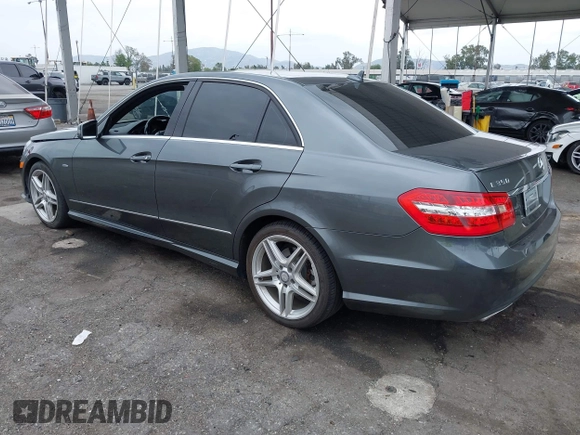 2012 Mercedes-Benz E 350 Luxury with VIN WDDHF5KB4CA617175, listed as a IAAI auction lot 42207317 with 110,533 mi miles and . Bid and sale history available at DreamBid. Image 3.