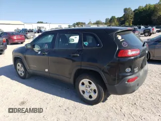 2017 Jeep Cherokee Sport with VIN 1C4PJMAS7HD222221, listed as a Copart auction lot 74942774 with 103,537 mi miles and Salvage Title. Bid and sale history available at carsss.com. Image 2.