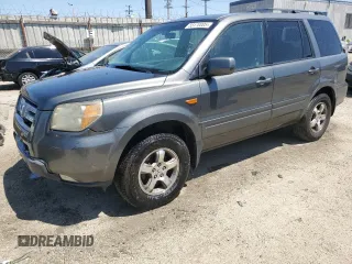 2007 Honda Pilot EX-L with VIN 2HKYF18517H510801, listed as a Copart auction lot 55170005 with 149,212 mi miles and Salvage Title. Bid and sale history available at carsss.com. Image 1.