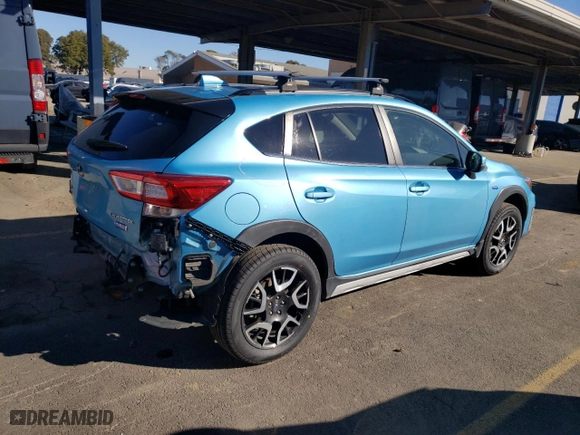 2019 Subaru Crosstrek Hybrid with VIN JF2GTDNCXKH398825, listed as a Copart auction lot 87746345 with 26,024 mi miles and Salvage Title. Bid and sale history available at carsss.com. Image 3.