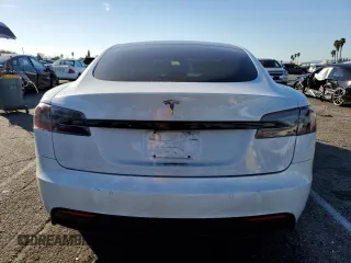 2022 Tesla Model S with VIN 5YJSA1E59NF469984, listed as a Copart auction lot 38543354 with Not provided miles and . Bid and sale history available at DreamBid. Image 6.
