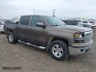 2015 Chevrolet Silverado 1500 LT with VIN 3GCUKREC4FG237341, listed as a IAAI auction lot 41813464 with 108,751 mi miles. Bid and sale history available at carsss.com. Image 1.