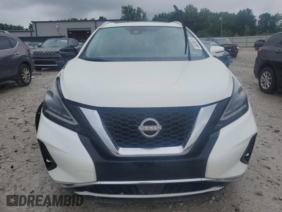 2023 Nissan Murano Platinum z VIN 5N1AZ2DS6PC107656, wystawiony jako Copart lot #59289615 z przebiegiem 26 191 mil mil oraz Czysty tytuł • Clean title. Historia ofert i sprzedaży dostępna na DreamBid. Obrazek 5.