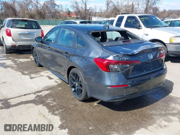 2022 Honda Civic Sport z VIN 2HGFE2F55NH587553, wystawiony jako IAAI lot #41816927 z przebiegiem 31 016 mil mil oraz . Historia ofert i sprzedaży dostępna na DreamBid. Obrazek 3.