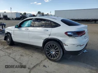 2021 Mercedes-Benz GLC with VIN W1N0J8EB6MG011810, listed as a Copart auction lot 78496484 with 0 mi miles and Salvage Title. Bid and sale history available at carsss.com. Image 2.